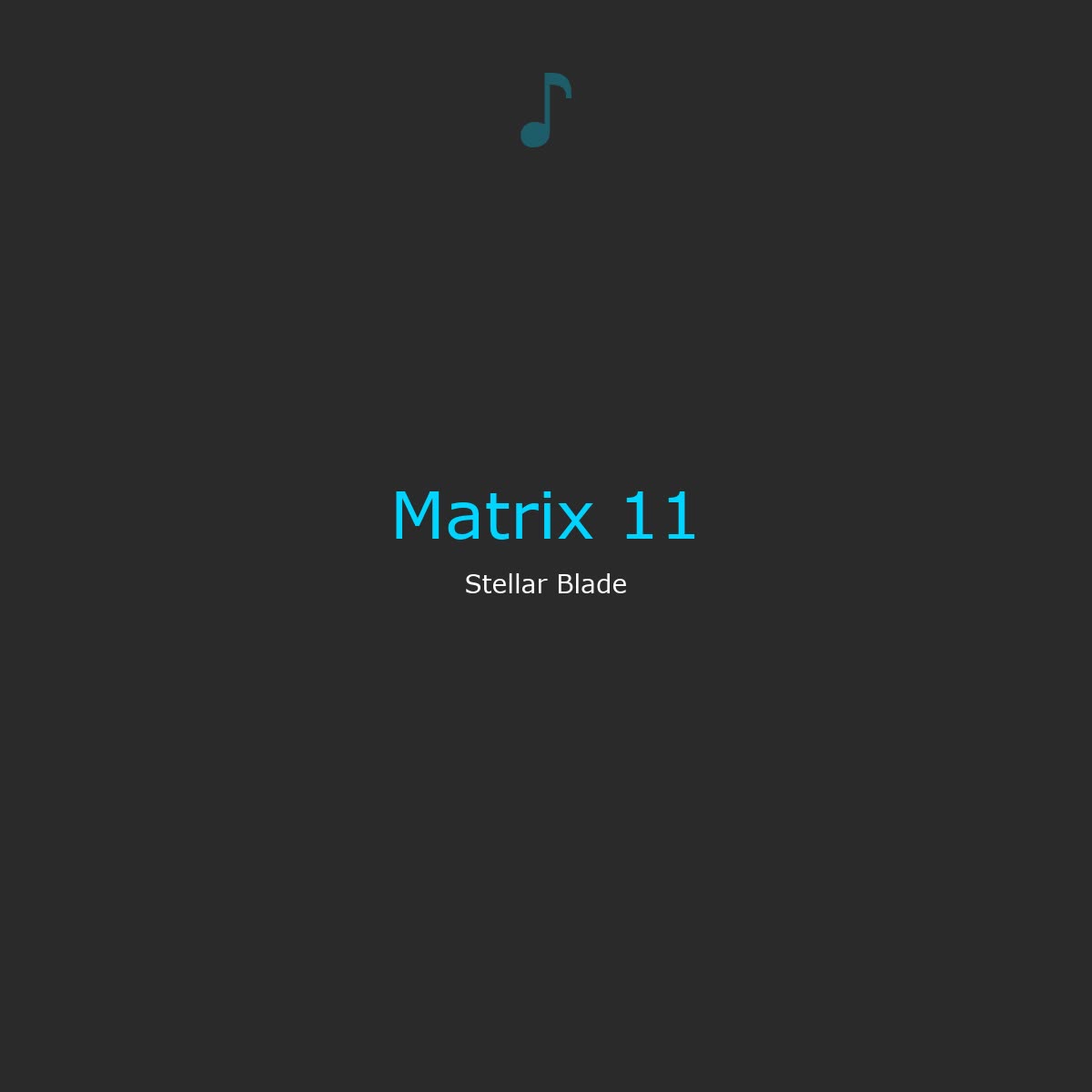 Album cover